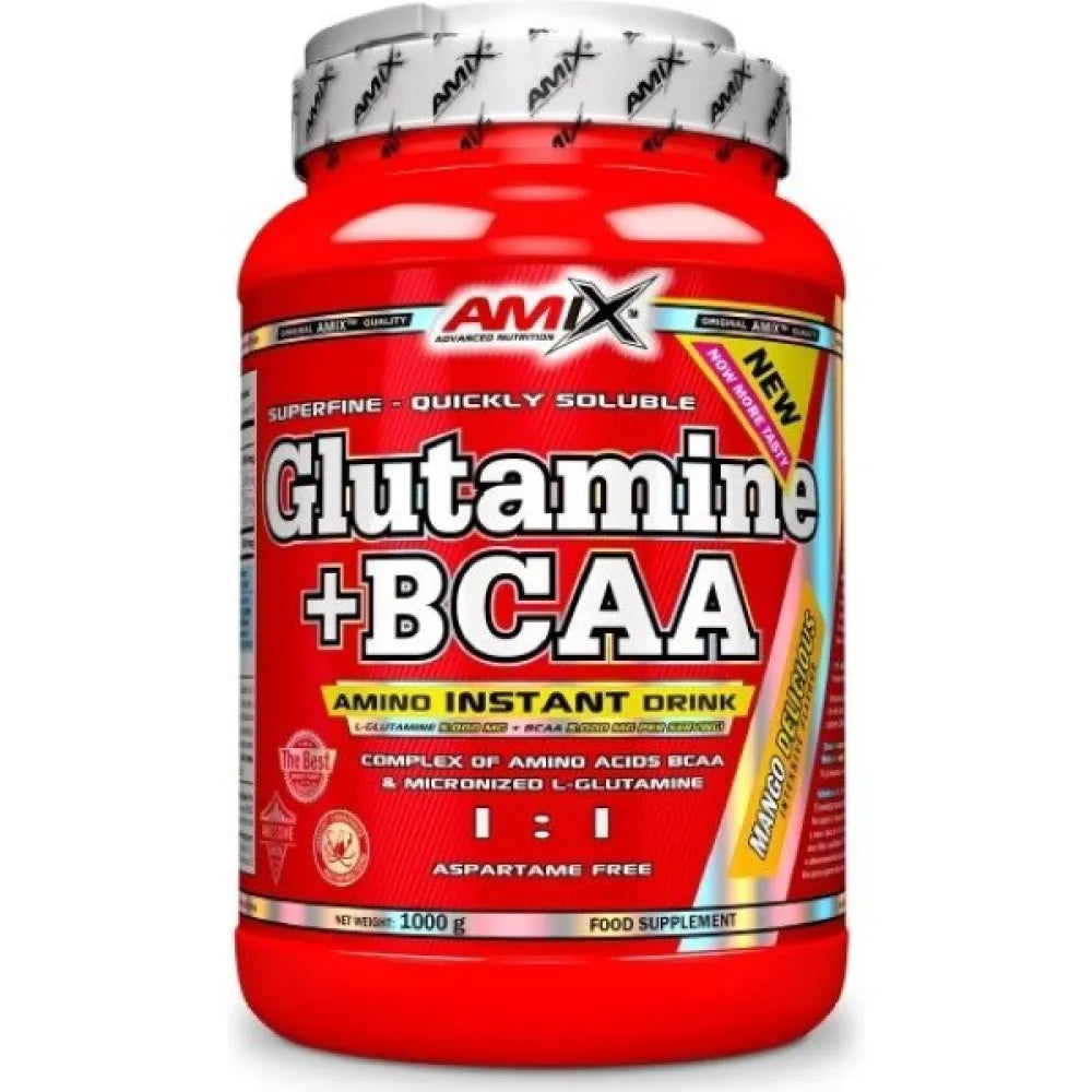 Amix Powder Glutamine BCAA pineapple 1000g