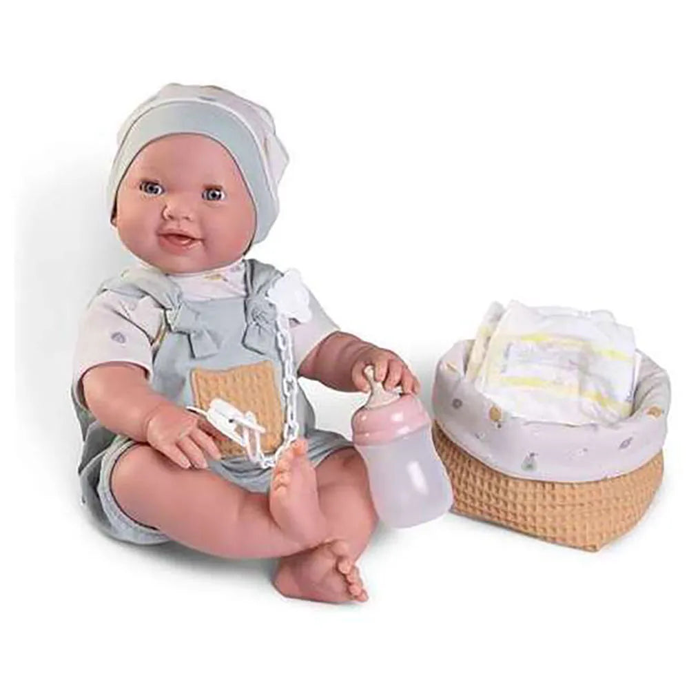 Antonio Juan Mia Newborn Pees With Cushion doll 42 cm