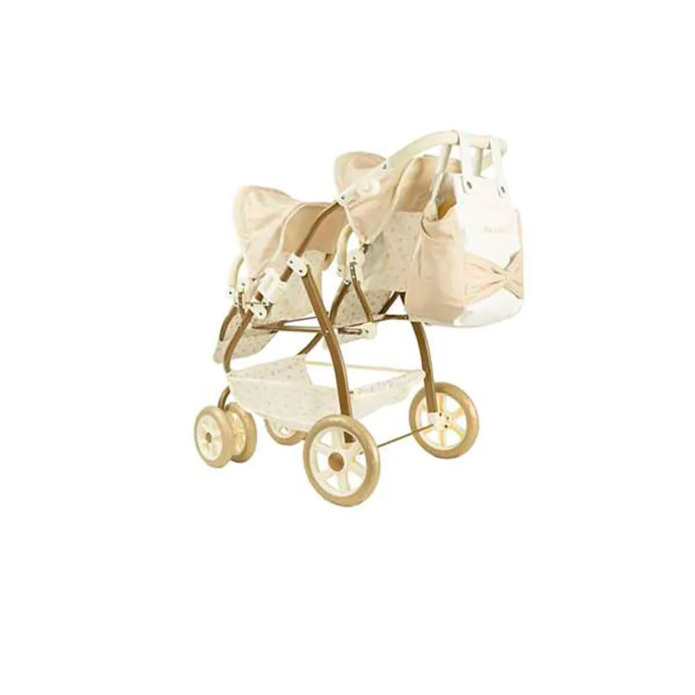 Arias Reborn Paris Twin Doll Stroller