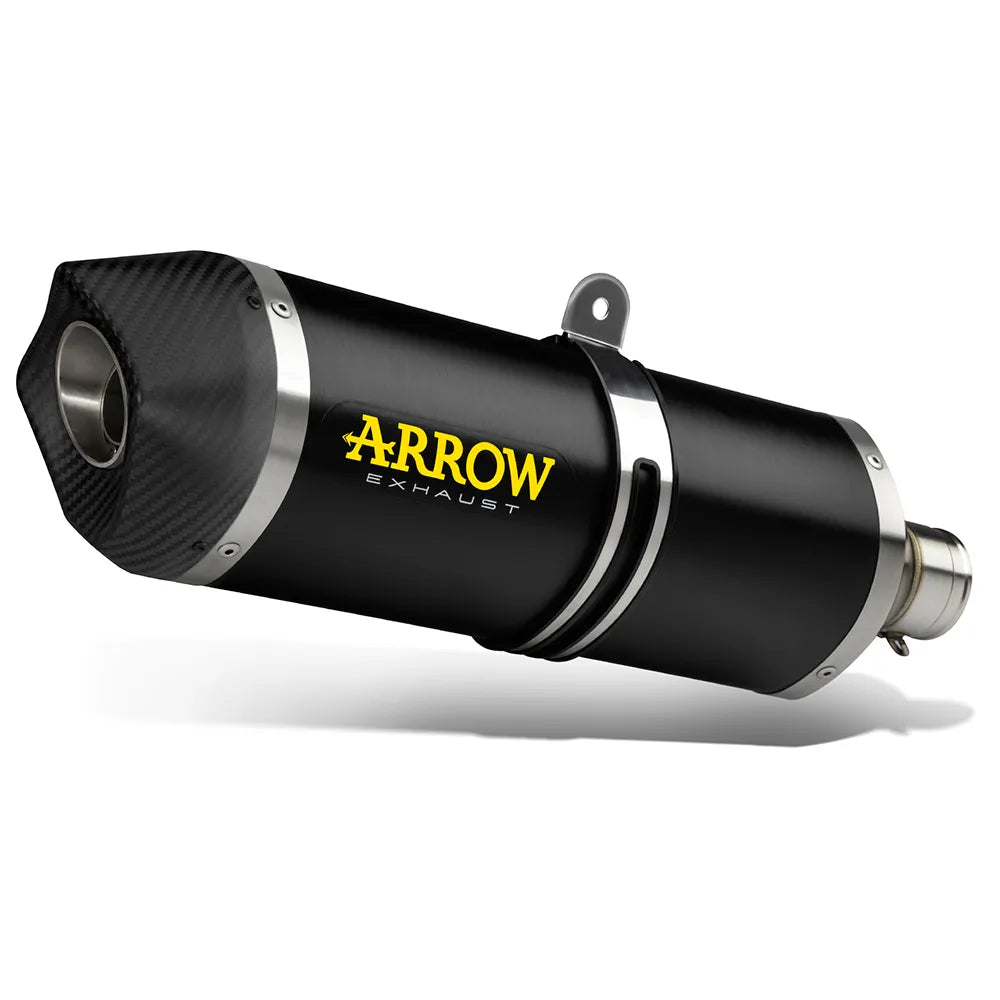 Arrow Race-Tech Aluminium Dark With Carbon End Cap Husqvarna 701 Enduro/Supermoto ´17-23 Not Homologated Muffler