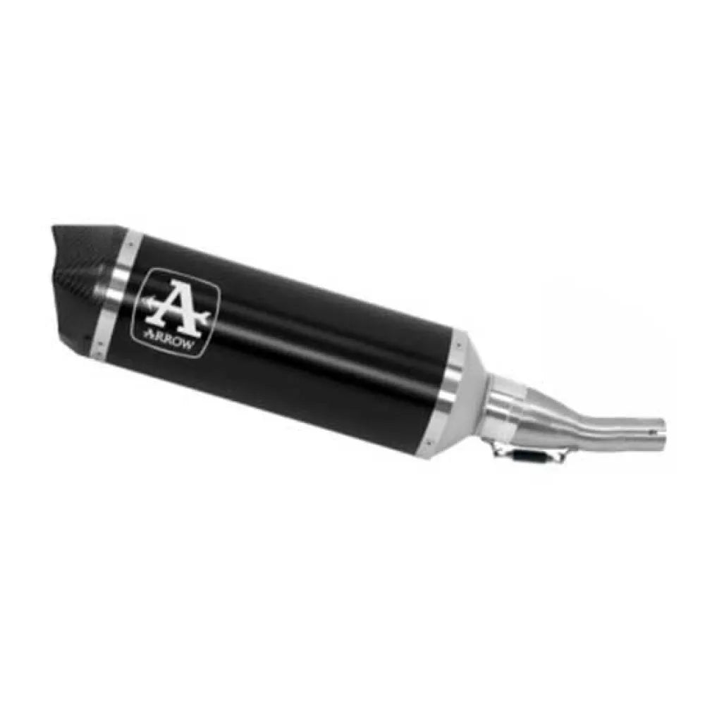 Arrow Urban Aluminium Dark With Carbon Fibre End Cap Yamaha X-Max 300/Tricity 300 ´21-22 Homologated Muffler