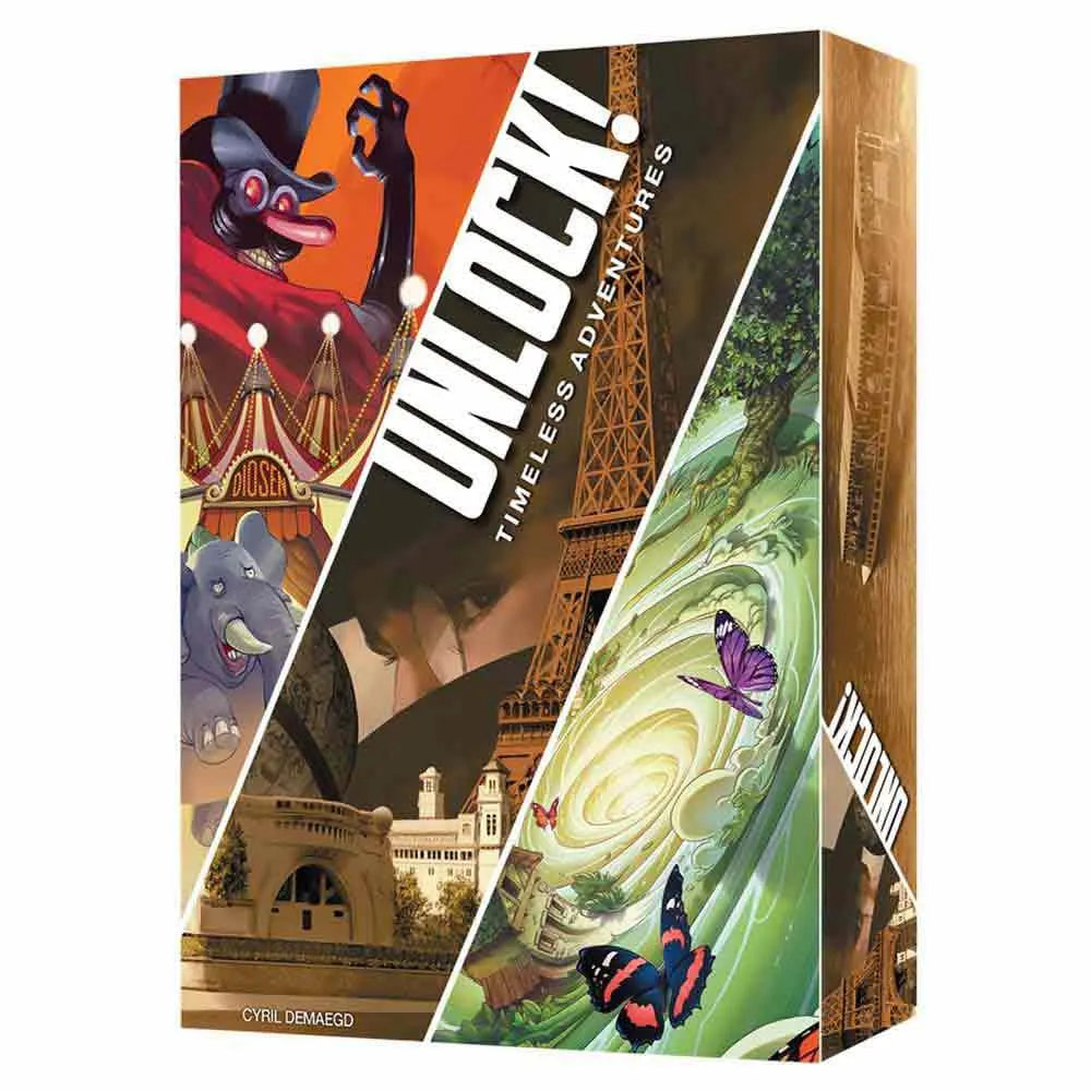 Asmodee Unlock! Timeless Adventures board game spanish