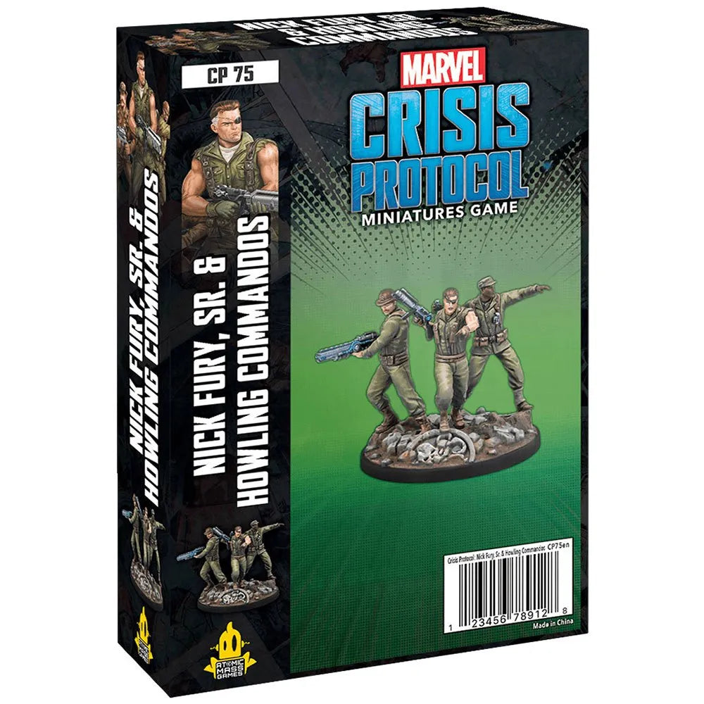 Atomic mass games Mcp: Nick Fury Sr & The Howling Commandos Figure