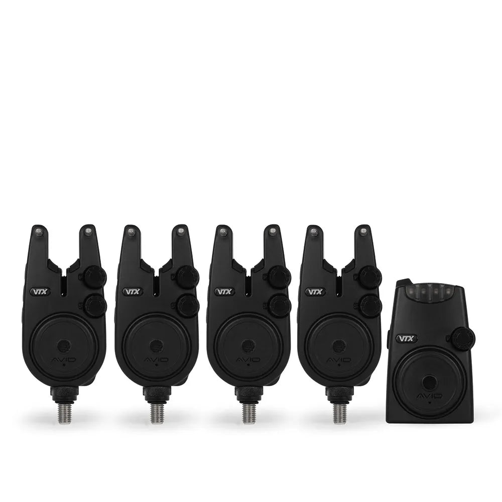Avid carp VTX 4+1 set bite alarm