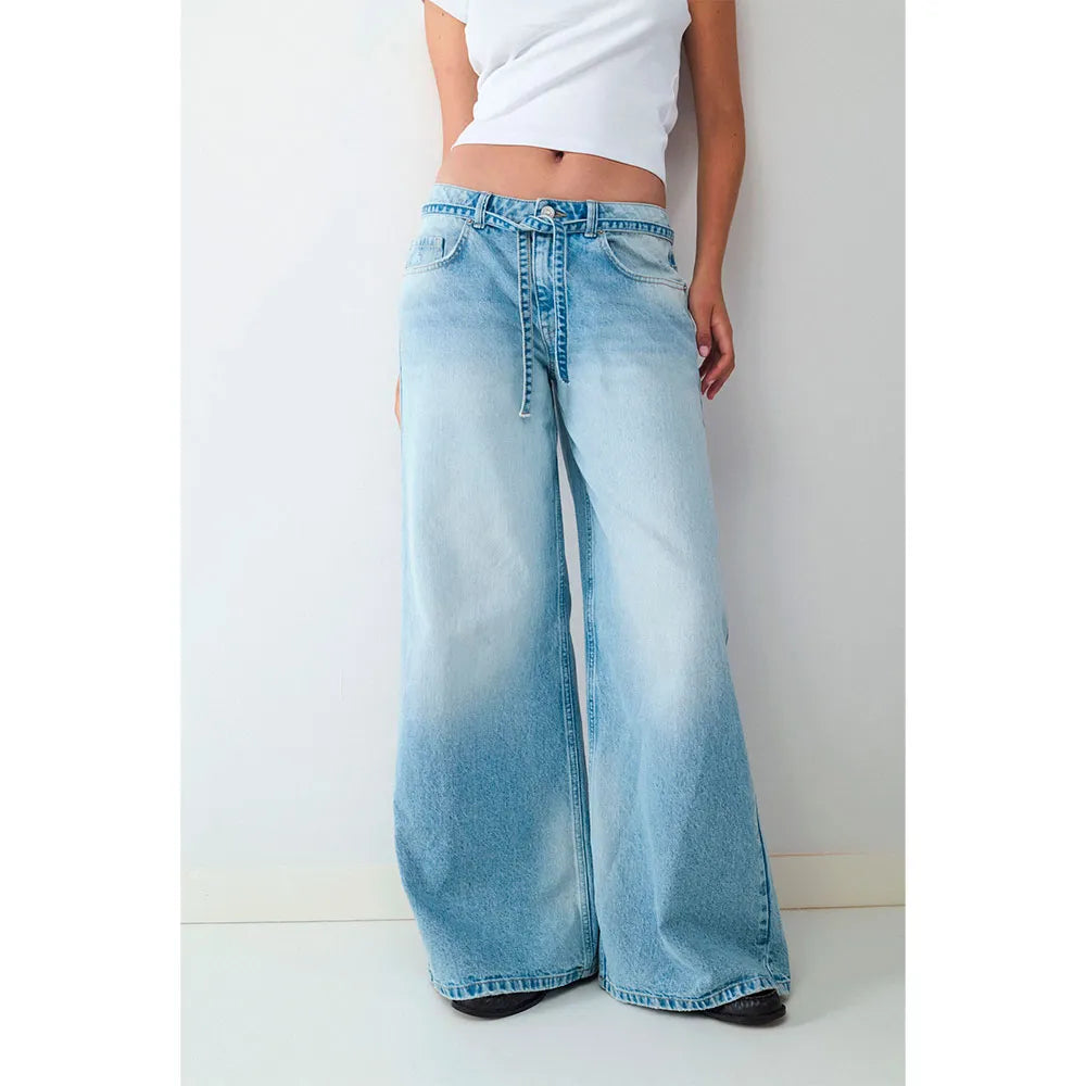 Balmohk Wide Leg Elephant Mumbai jeans