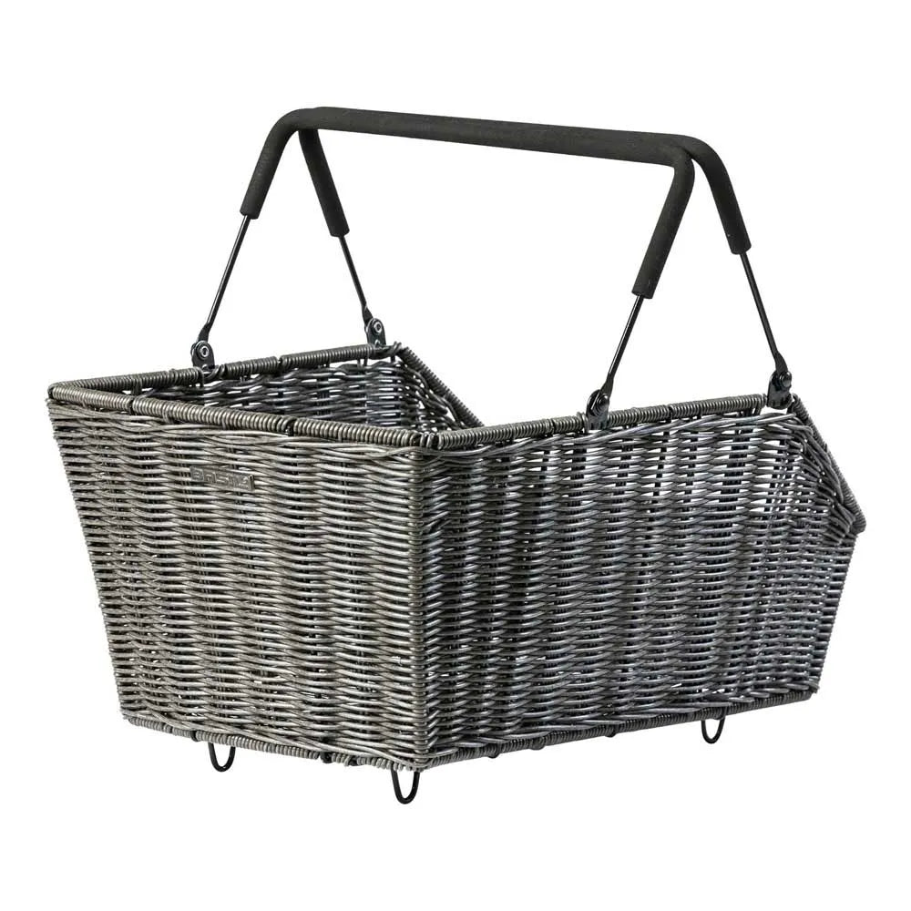 Basil Cento Rattan Look MIK 2.0 rear basket