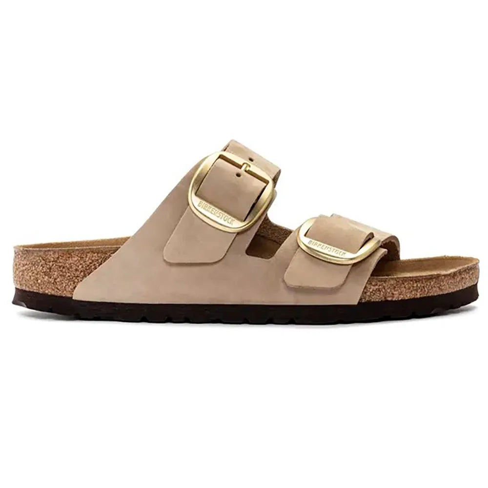 Birkenstock Arizona Big Buckle Nubuk Leather sandals