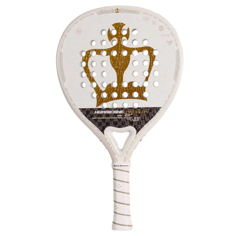 Black crown Hurricane Pro 3.0 padel racket