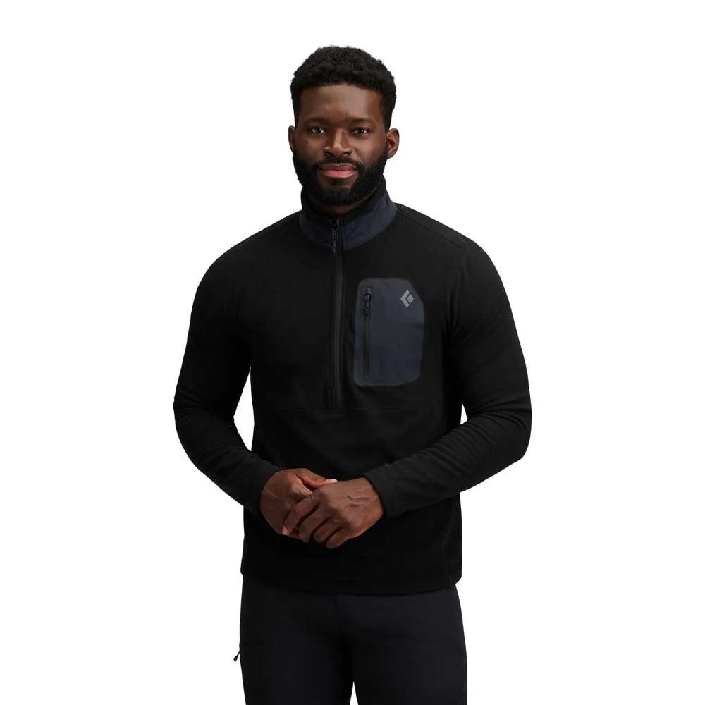 Black diamond Lightweight Poly half zip fleece