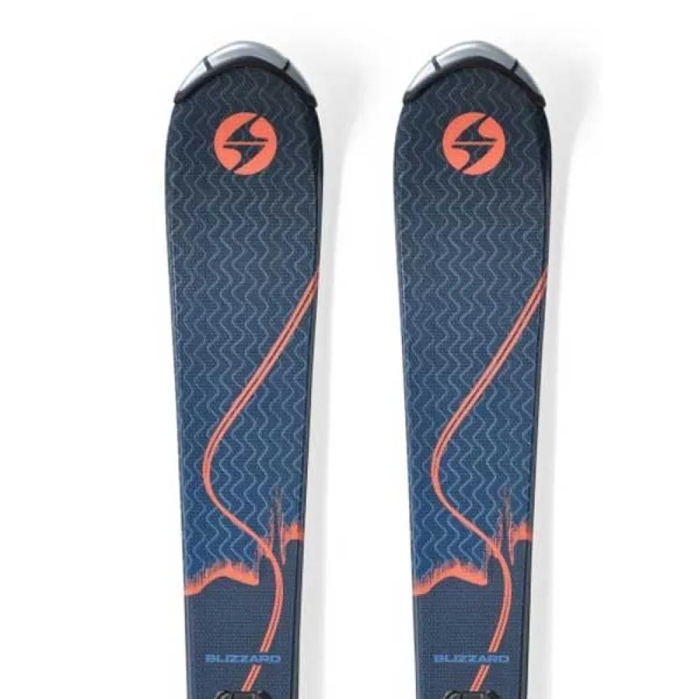 Blizzard Anomaly Jr 110-150+FDT Jr 7 junior alpine skis pack