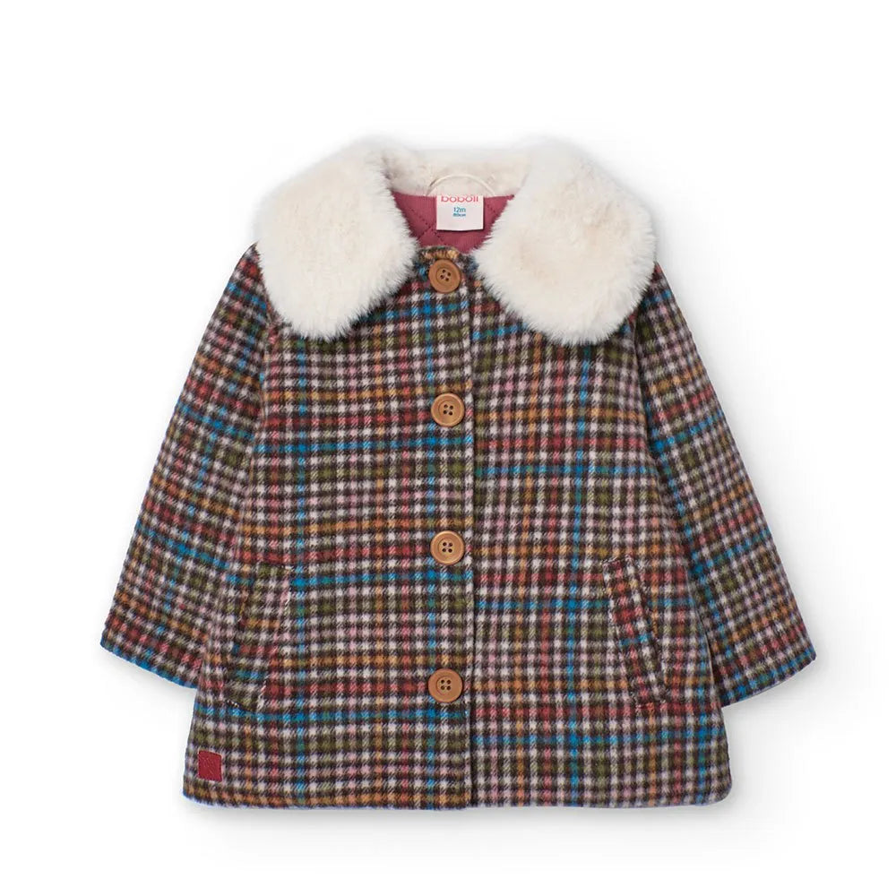 Boboli Jacquard Check jacket