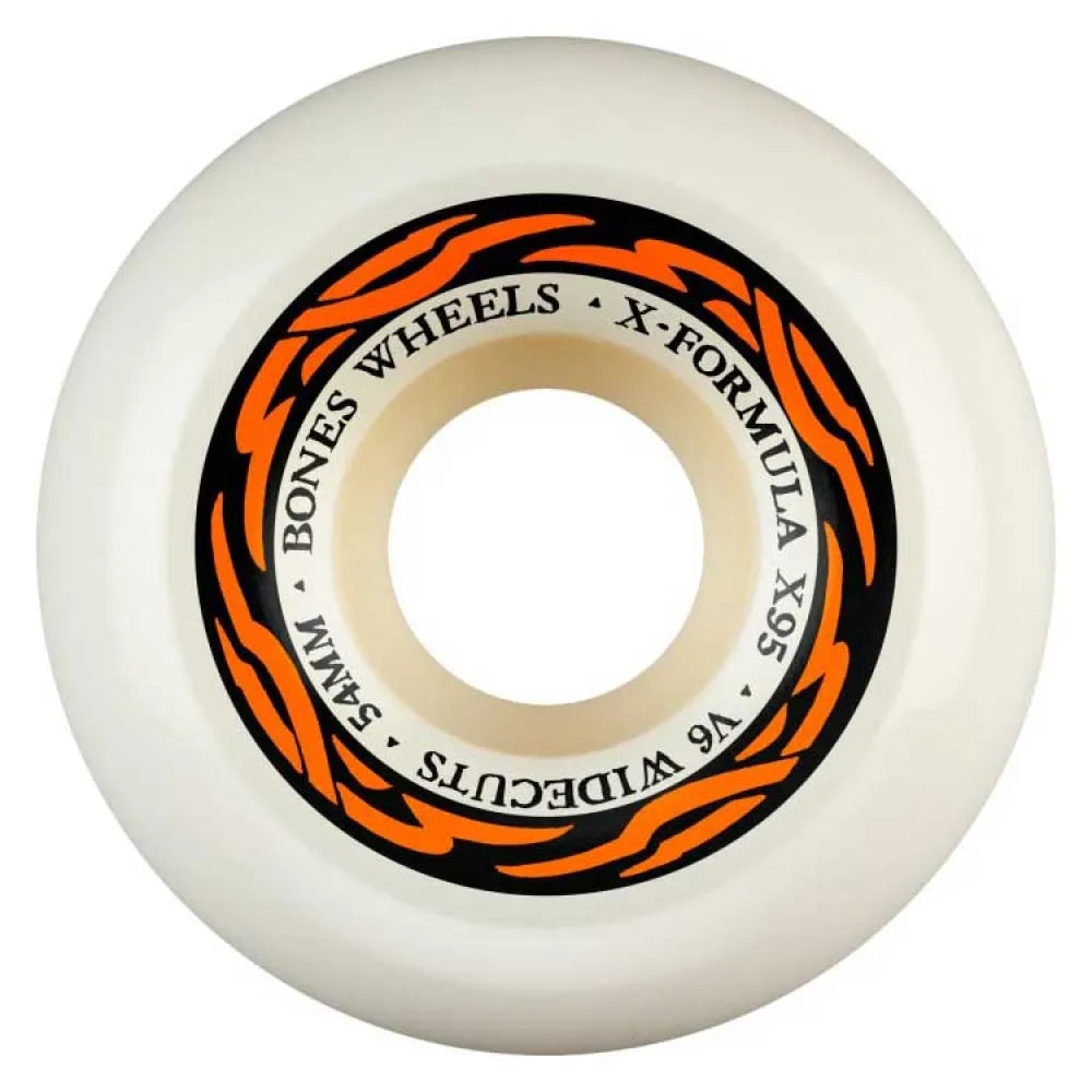 Bones X-formula v6 widecuts skateboard wheels 4 units