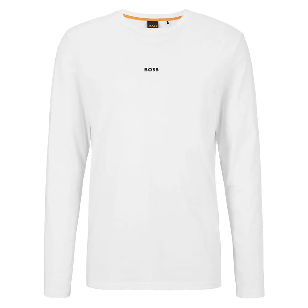 BOSS Chark ORANGE long sleeve T-shirt