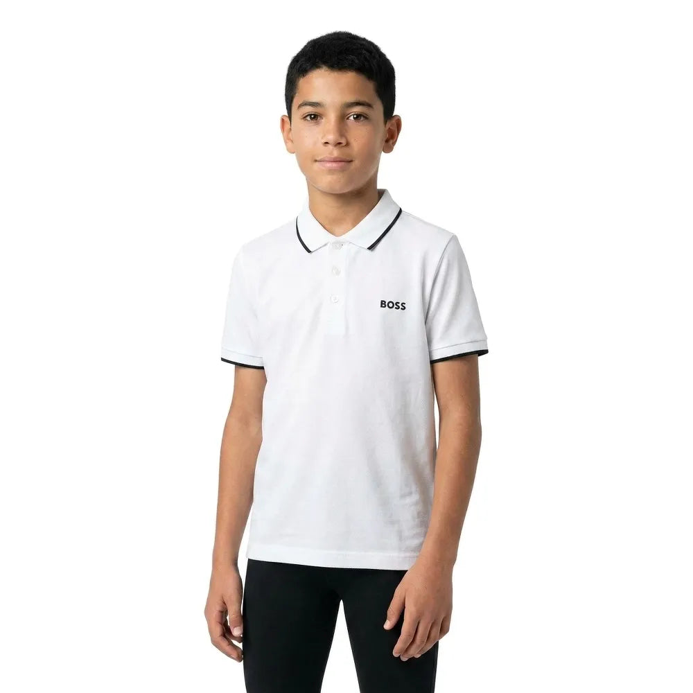 BOSS J25P26 short sleeve polo