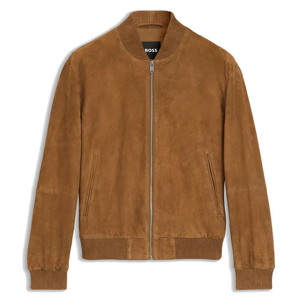 BOSS Muller 10248409 01 leather jacket