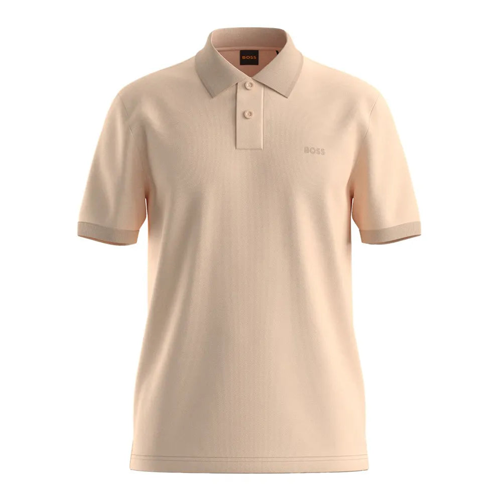 BOSS Phoenix 10279708 ORANGE short sleeve polo