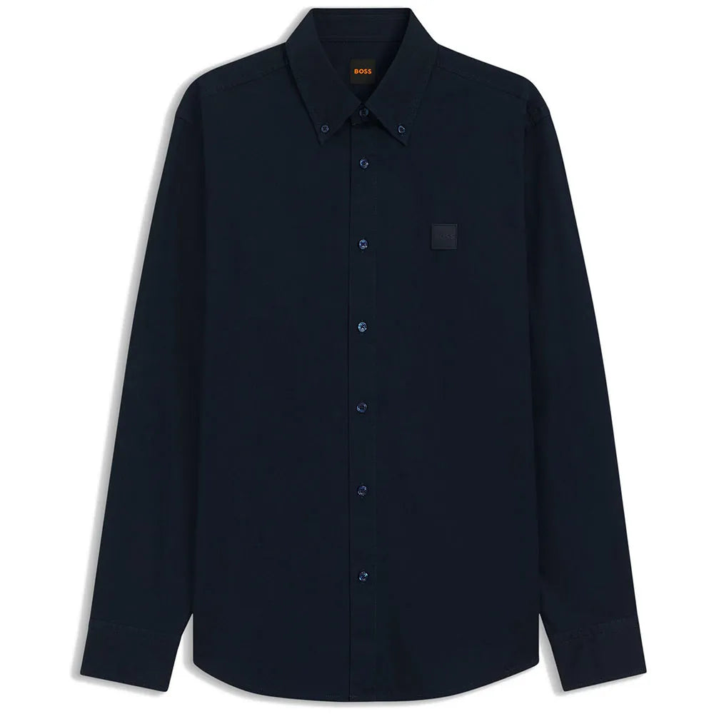 BOSS Ricoplus 10279525 ORANGE long sleeve shirt