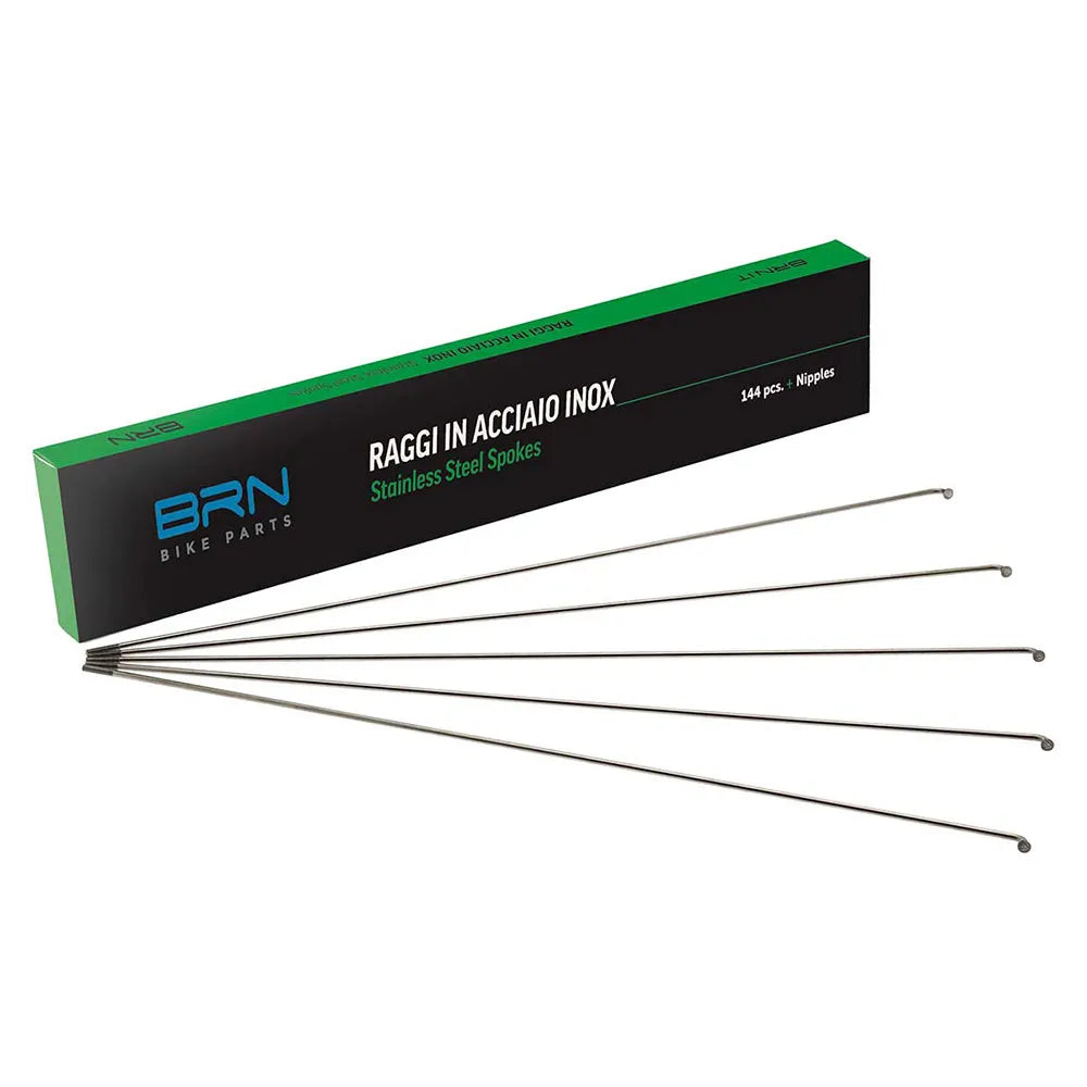 Brn Stainless Steel 2 mm spokes 144 units