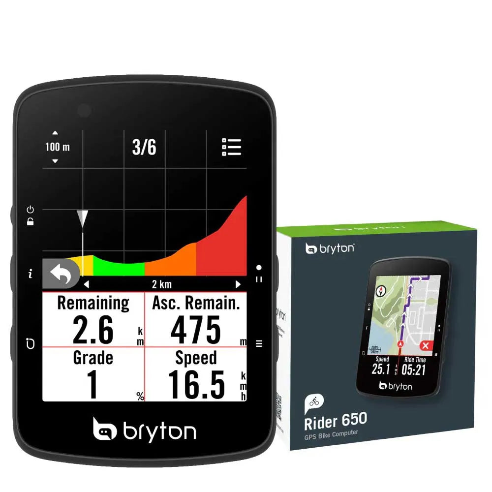 Bryton Rider 650 T cycling computer