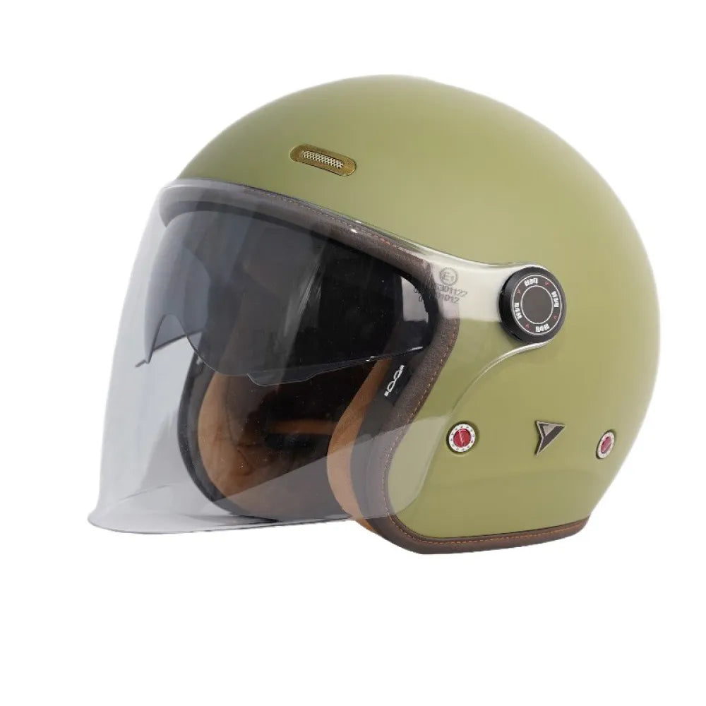 By city Metropolitan open face helmet