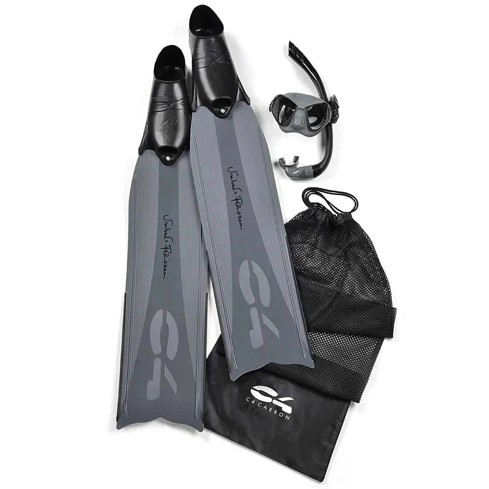 C4 Up Soft+Condor+Meltemi+Mesh Bag spearfishing set