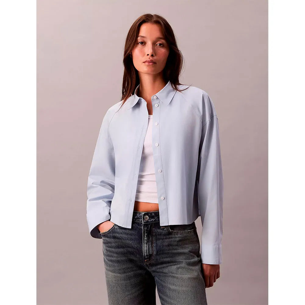 Calvin klein jeans LV047C141G Cropped long sleeve shirt