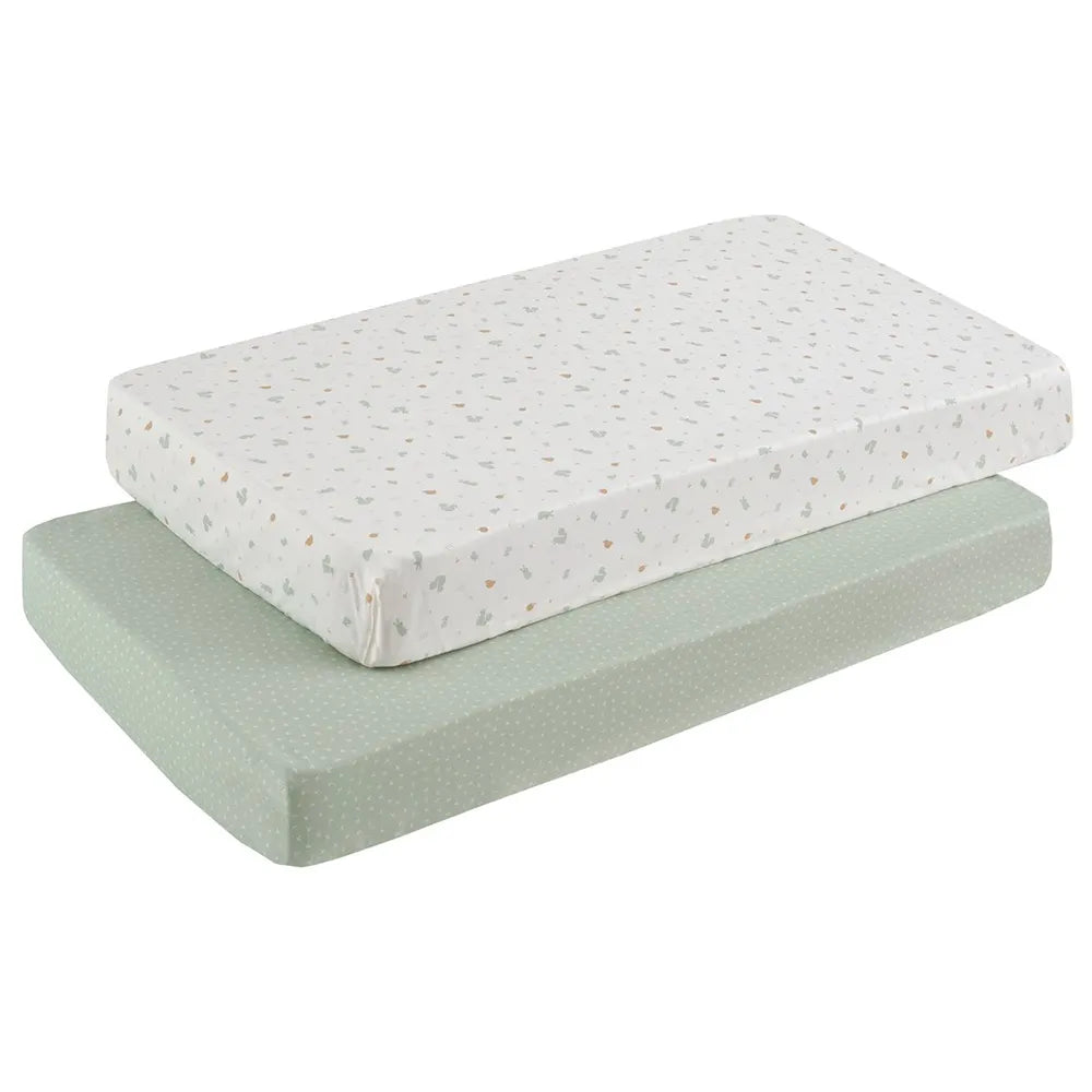 Cambrass Ardi 60x120x17 cm Crib Fitted Sheet 2 units