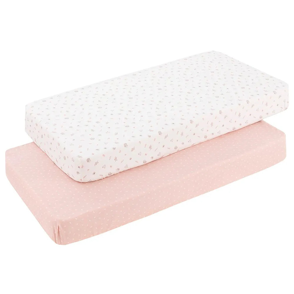 Cambrass Calma 60x120x17 cm Crib Fitted Sheet 2 units