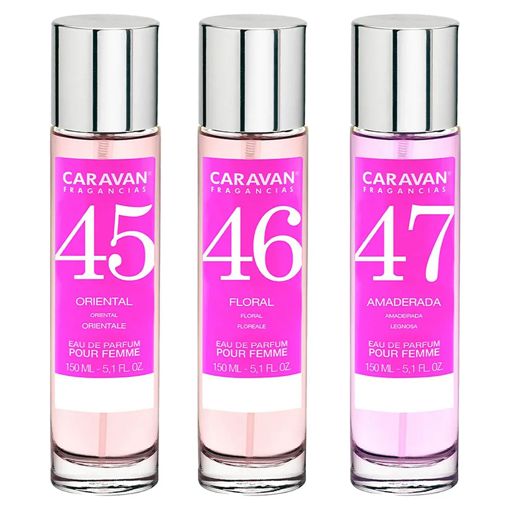 Caravan Nº45/Nº46/Nº47 150ml parfum 3 units