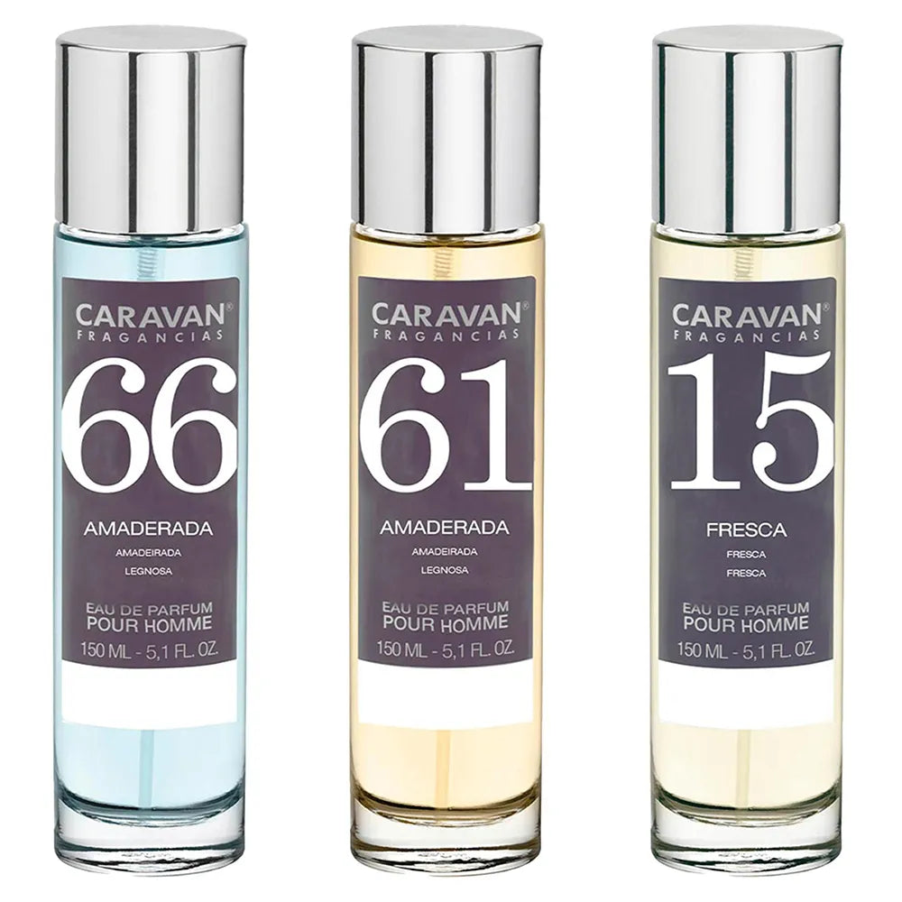 Caravan Nº66/Nº61/Nº15 150ml parfum 3 units