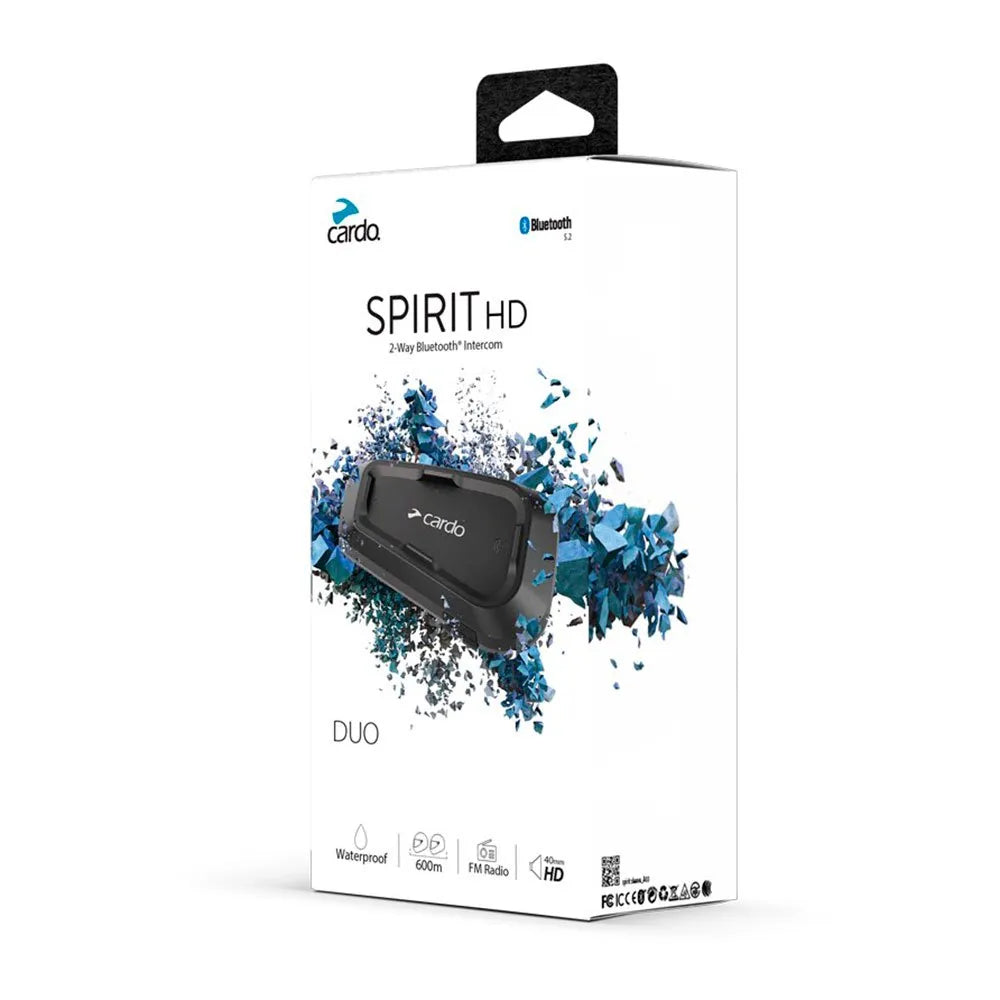 Cardo Spirit HD Intercom 2 units