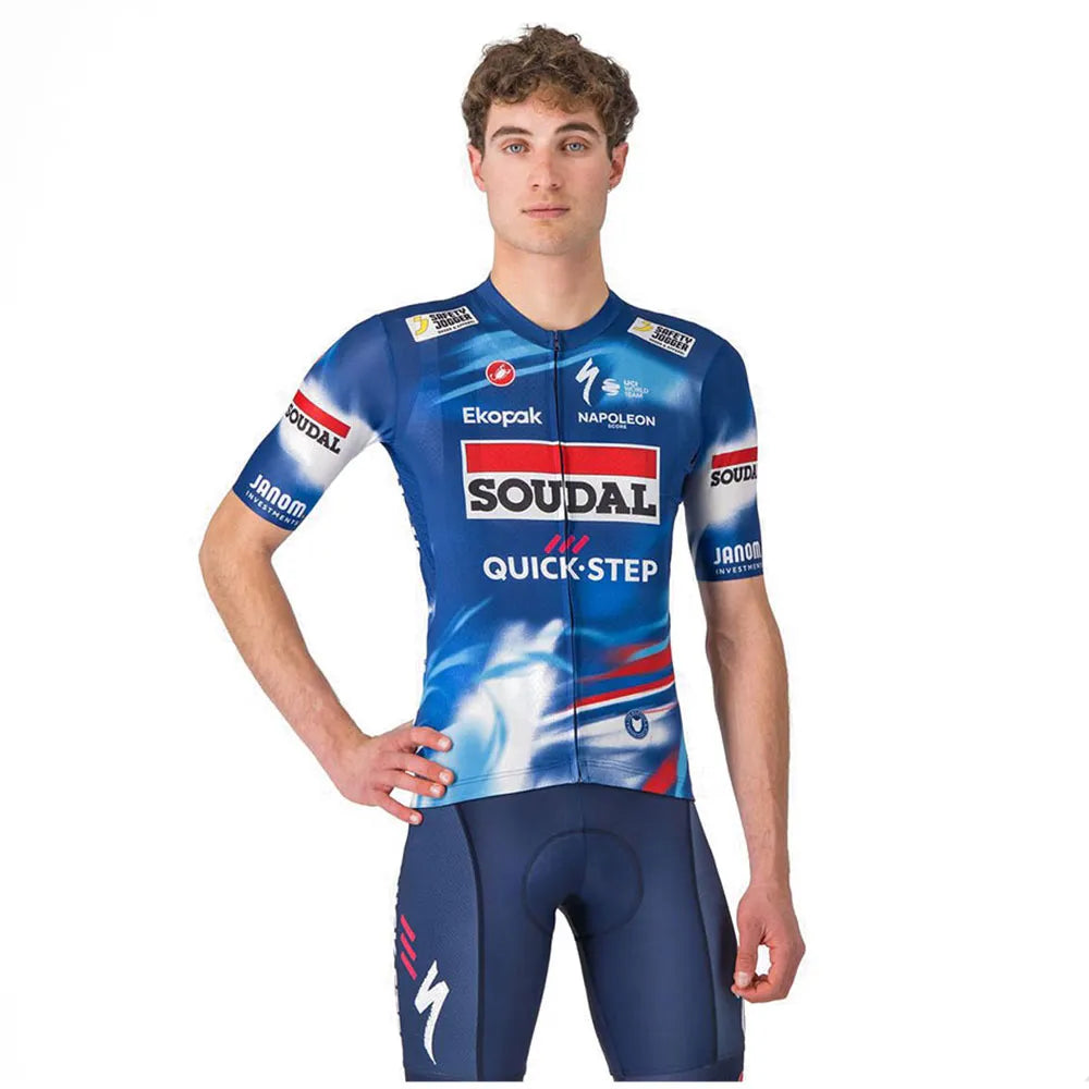 Castelli Competizione 3 Soudal Quick-Step 2025 short sleeve jersey