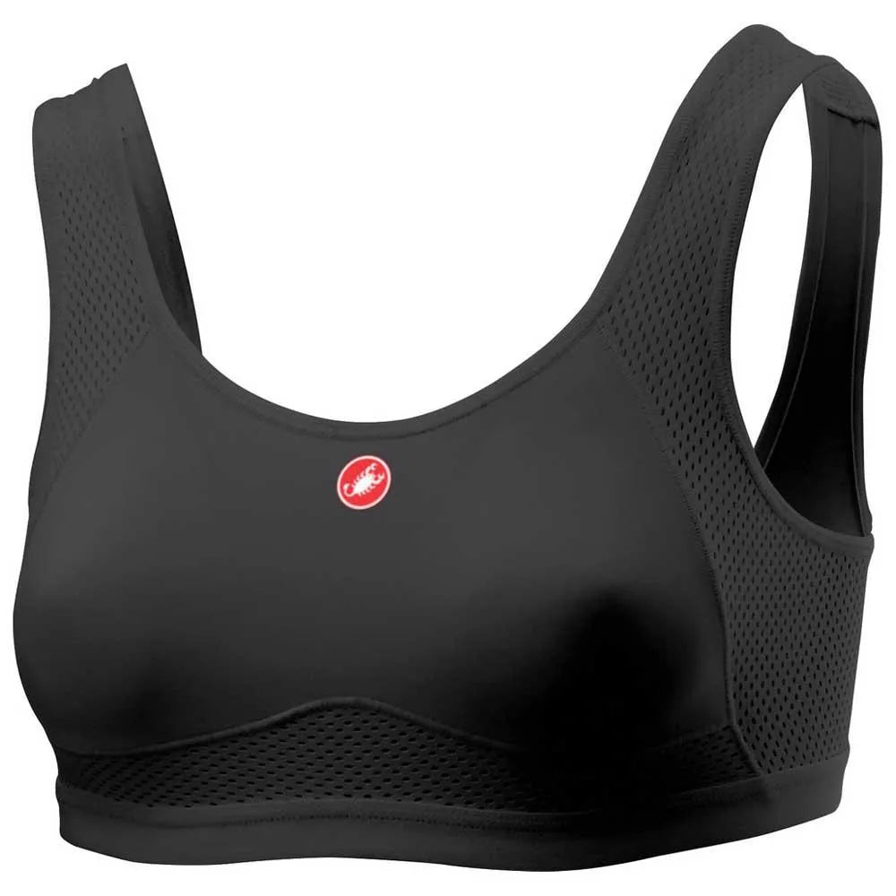 Castelli Rosso Corsa Medium Impact Sports Bra