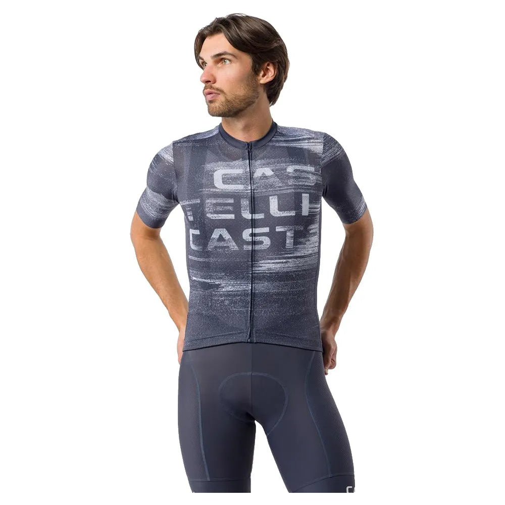Castelli Stratus Logo short sleeve jersey
