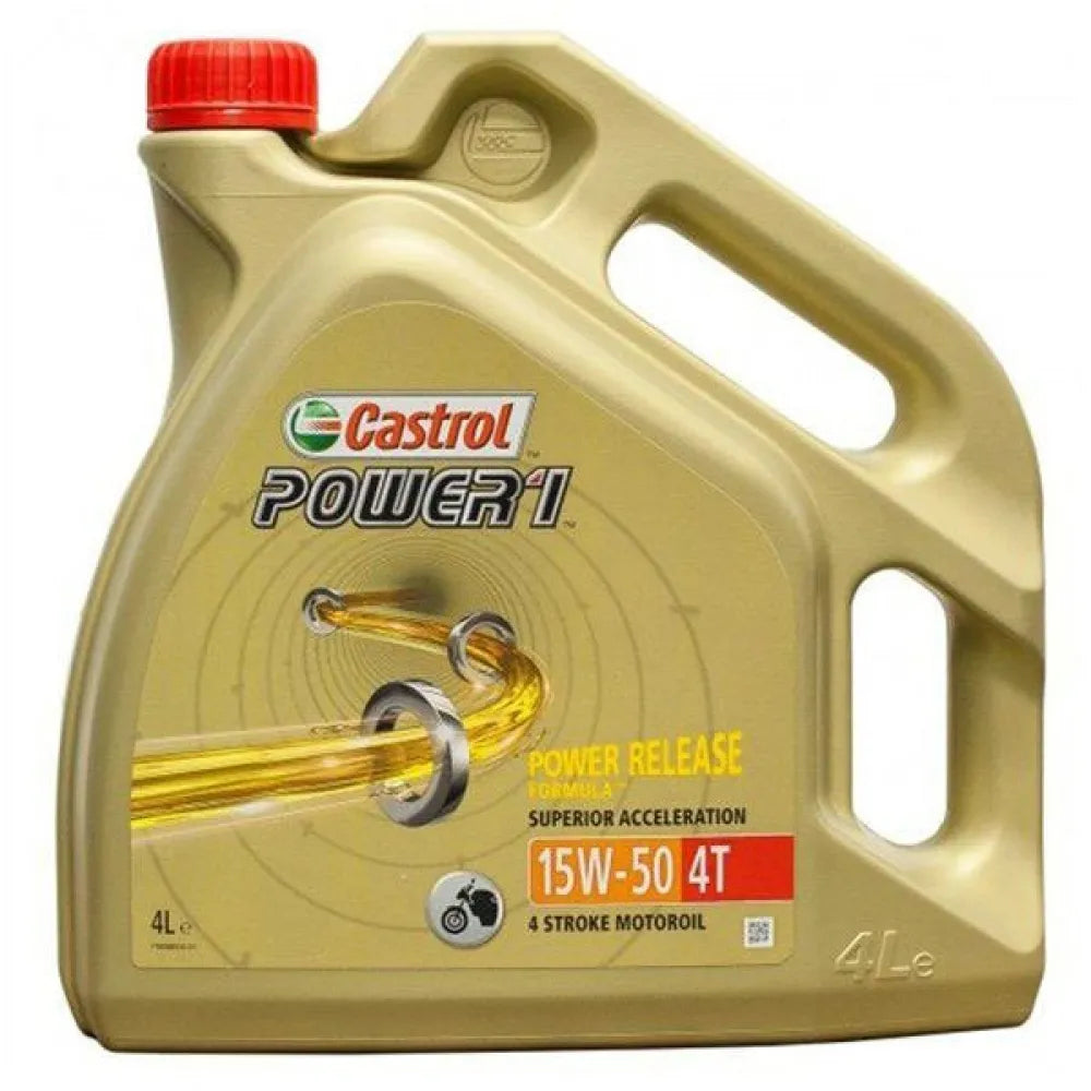 Castrol Power1 4T 15W-50 motor oil 4L