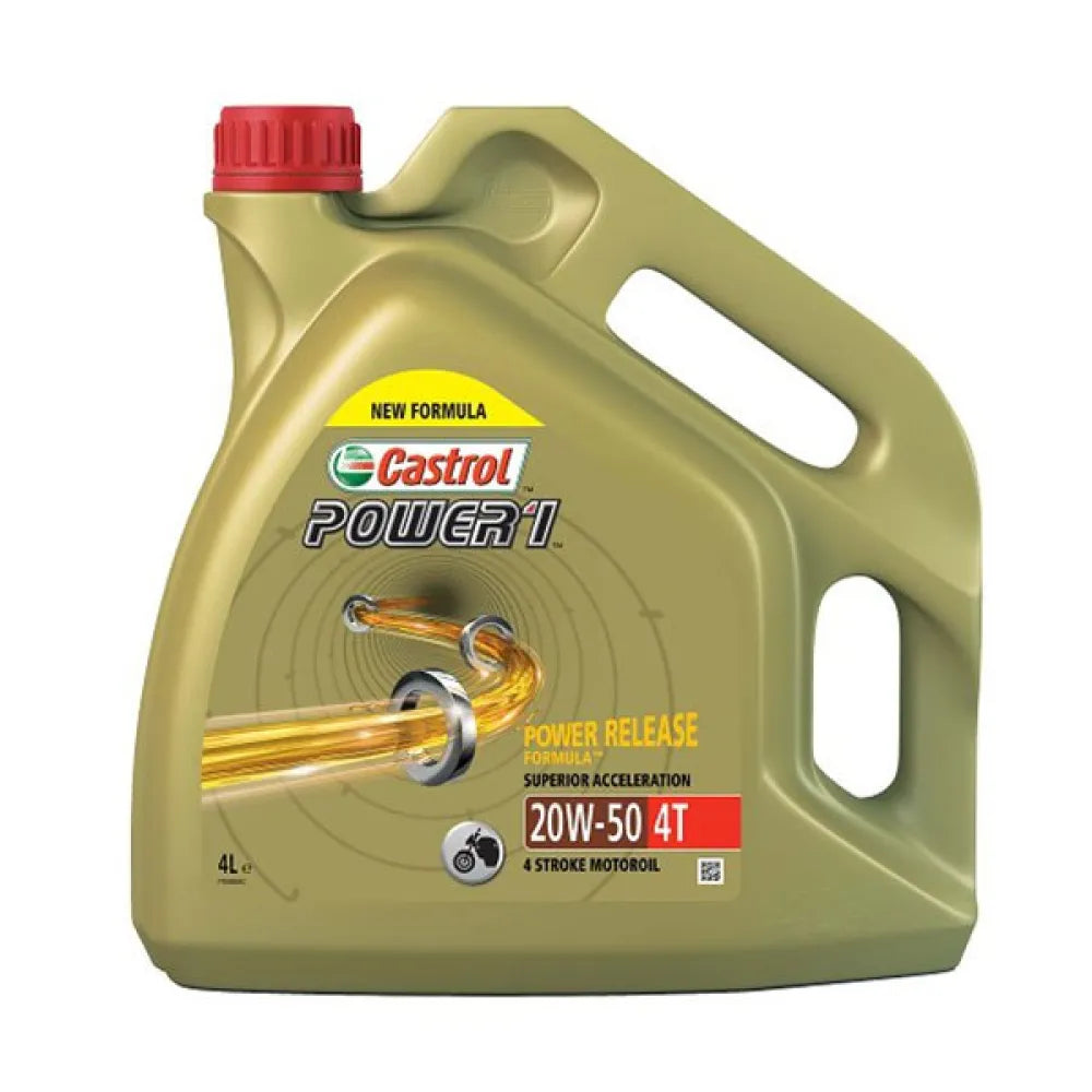 Castrol Power1 4T 20W-50 motor oil 4L