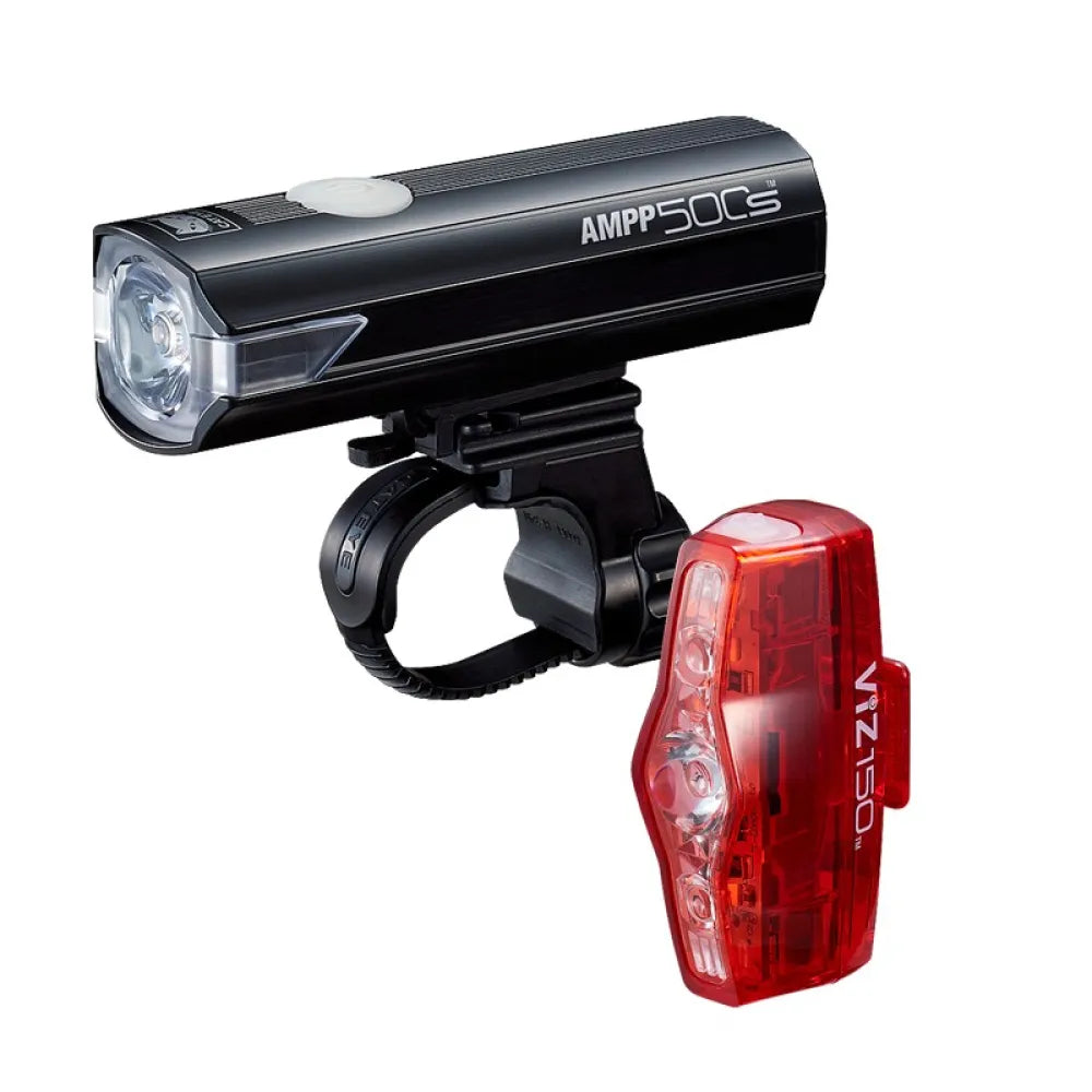 Cateye AMPP500S + VIZ150 light set