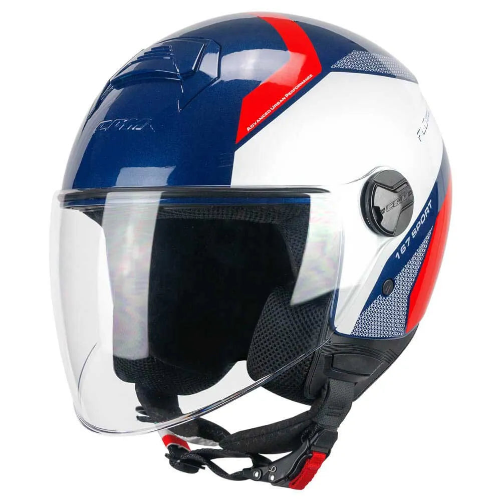 Cgm 167D FLO Sport Long Screen open face helmet