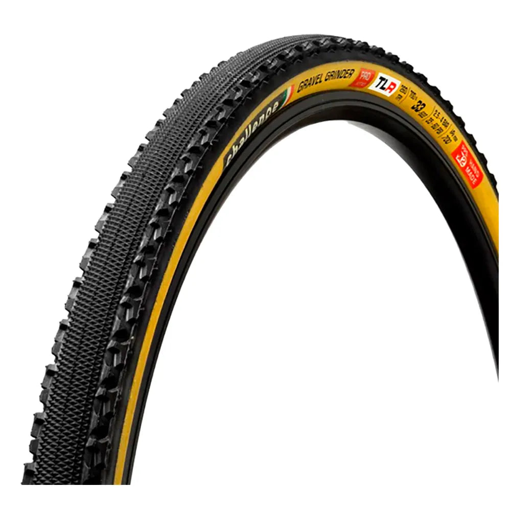 Challenge Gravel Grinder Pro Handmade SmartPlus 260 TPI SuperPolyester Tubeless 700C x 33 gravel tyre