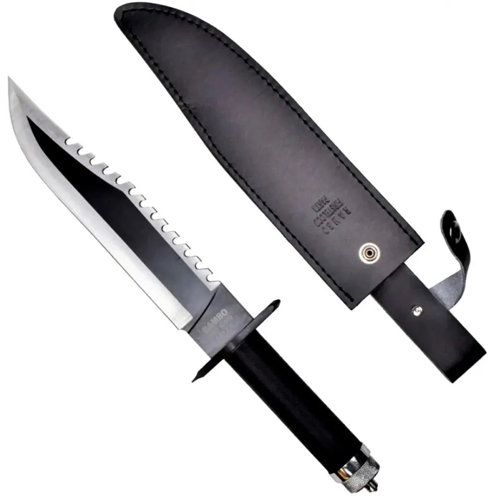 Cinema classic Rambo Ii 400 Mm Leather Scabbard knife