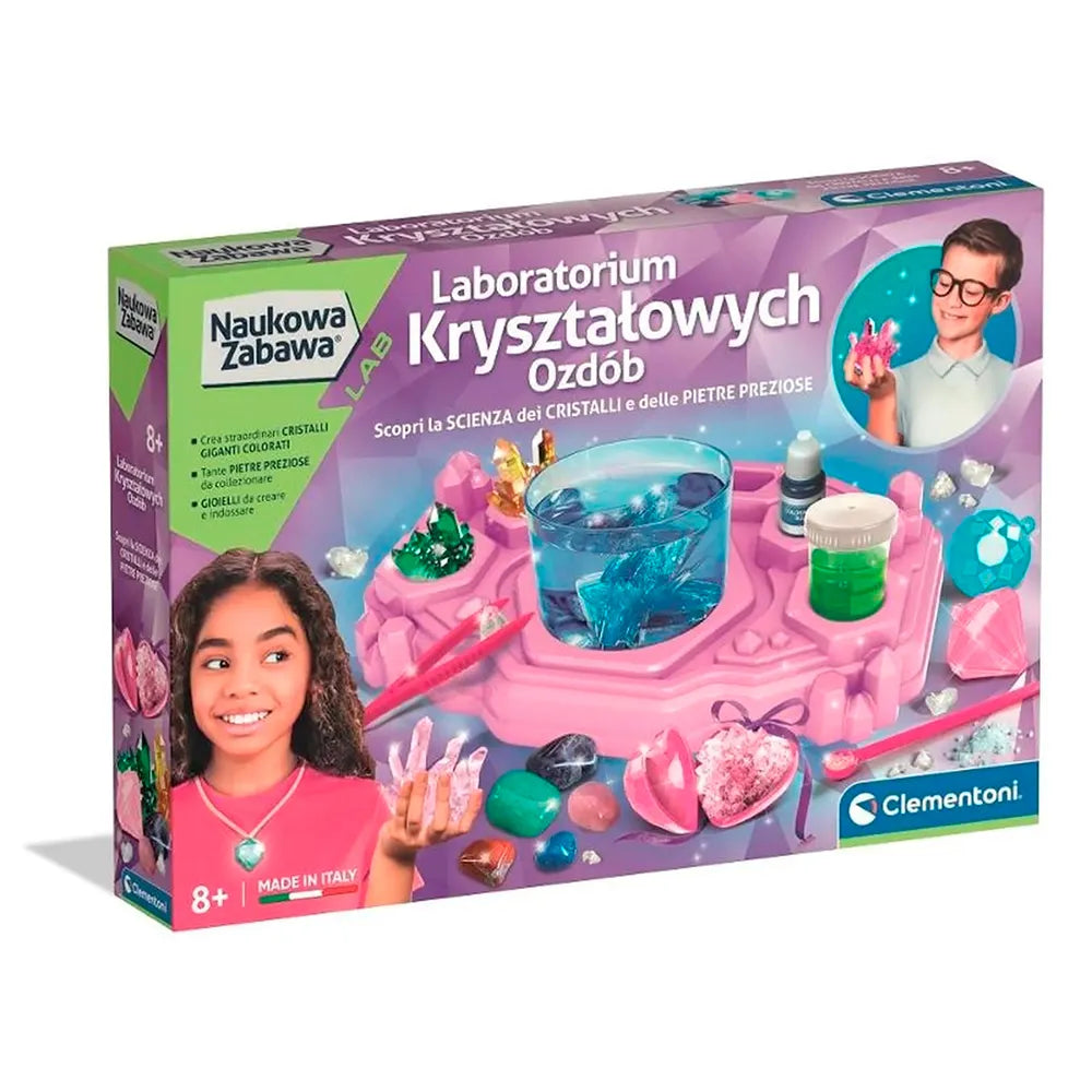 Clementoni Crystal Ornaments Craft Kit