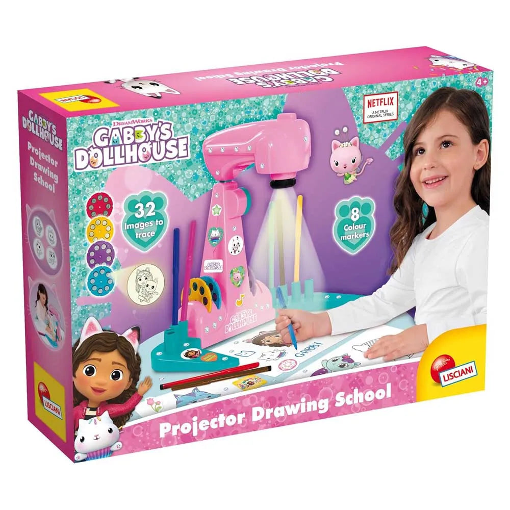 Colorbaby Gabby´S Dollhouse Drawing Projector Includes 32 Images