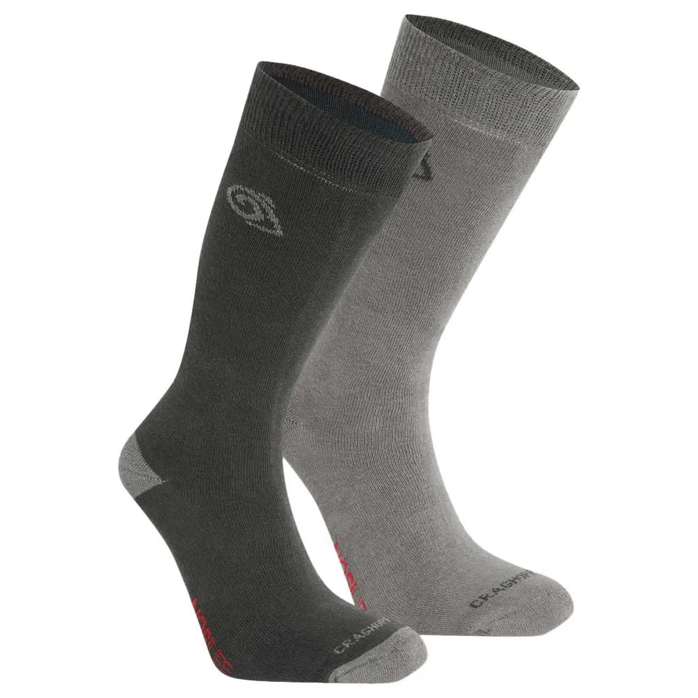 Craghoppers Nosilife Twin Pack Half long socks