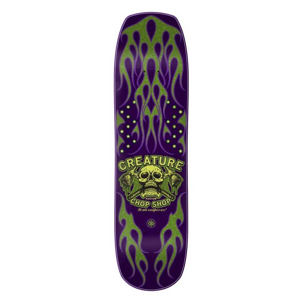 Creature Chop shop flame 8.50´´ x 32.05´´ skateboard deck