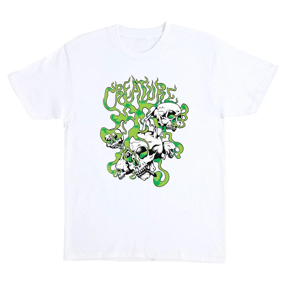 Creature Tee head high short sleeve T-shirt