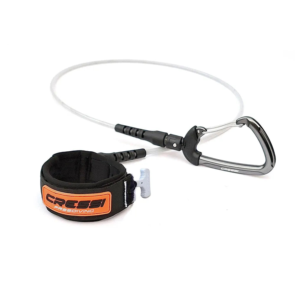 Cressi Apnea Lanyard with Aluminum carabiner