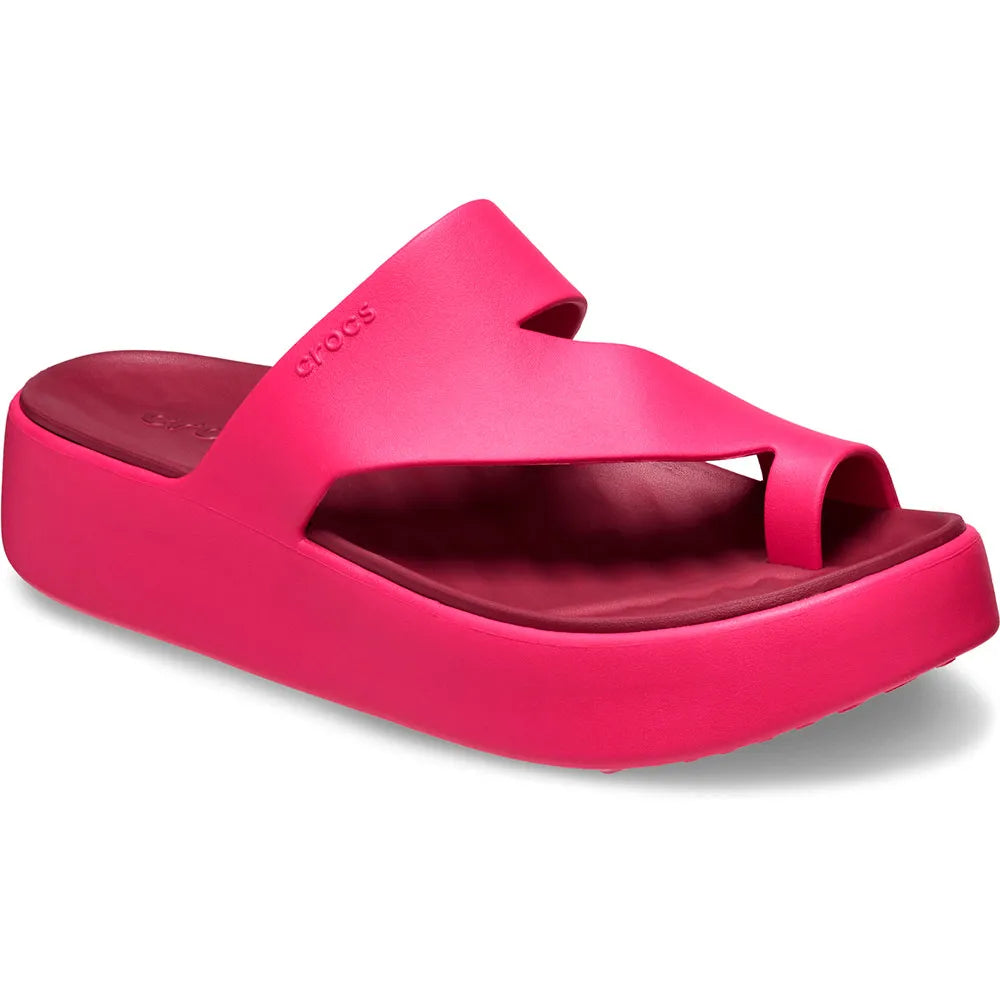 Crocs Getaway Platform Toe Loop flip flops