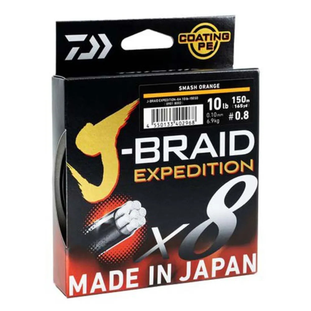 Daiwa J´Braid EXP X8 150 m braided line