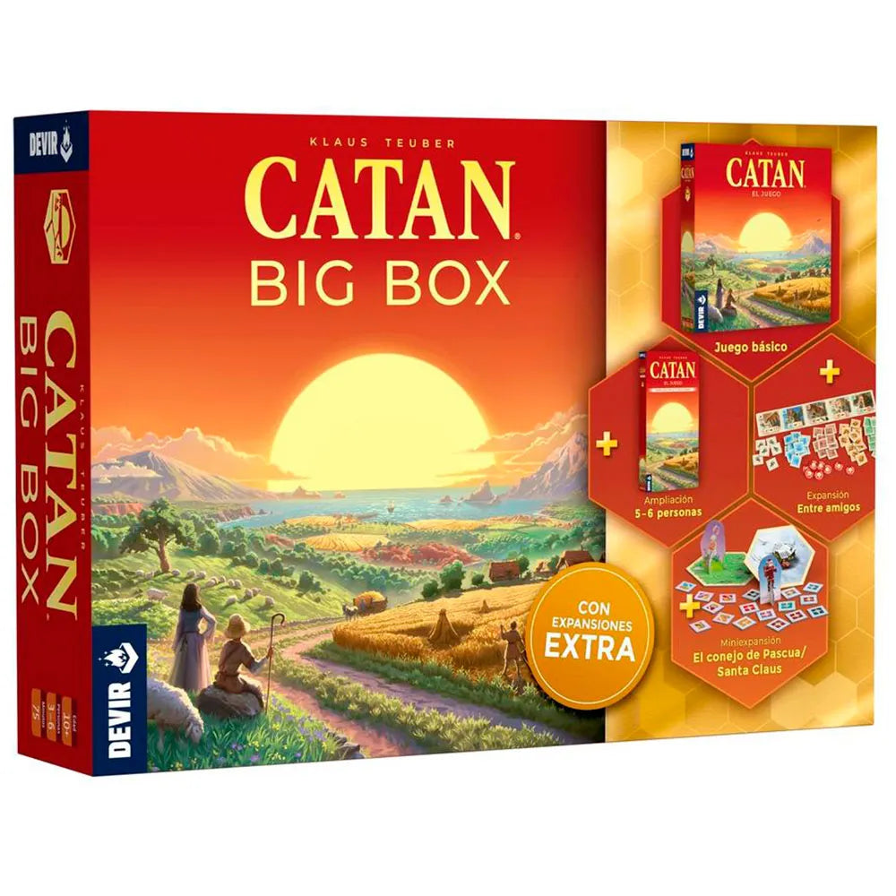 Devir Catan Big Box Pegi board game