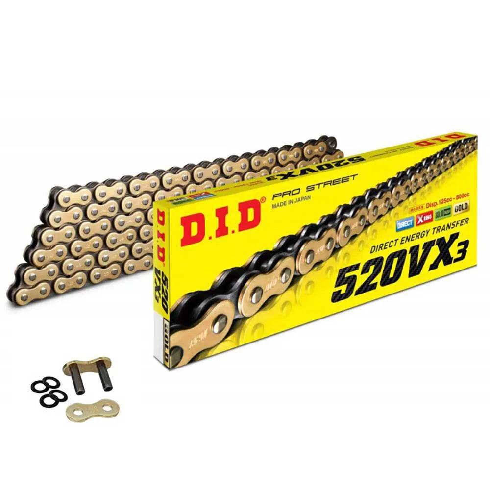 Did 520VX3 Clip X-Ring Premium chain